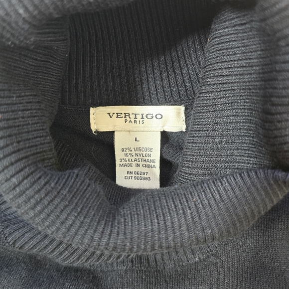 Vertigo Paris Turtleneck Sweater Dress - Picture 7 of 7